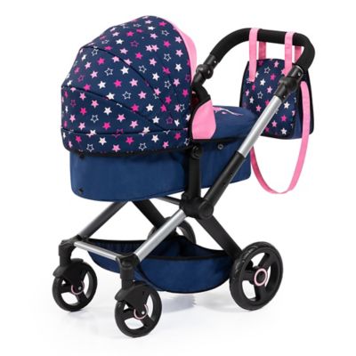 Image showing  Dolls: Pram Xeo - Includes Shoulder Bag, Kids Pretend Play, Fits Dolls Up to 18 in., 17016AA
