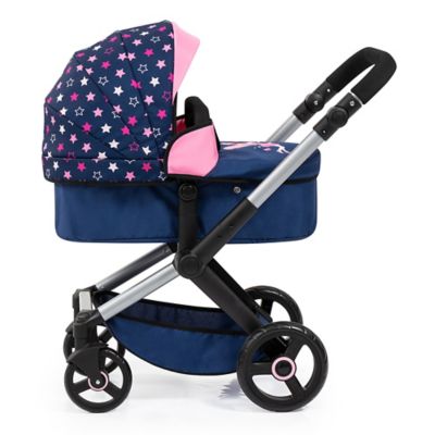 Image showing  Dolls: Pram Xeo - Includes Shoulder Bag, Kids Pretend Play, Fits Dolls Up to 18 in., 17016AA