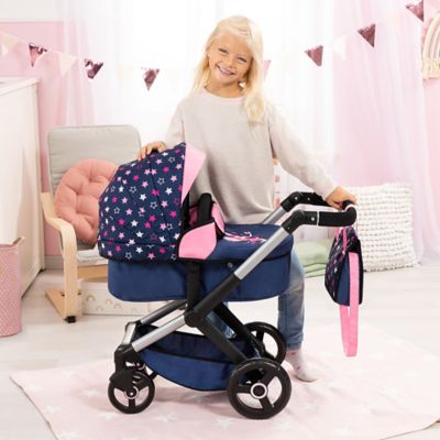 Image showing 5 th Bayer Design Dolls: Pram Xeo - Includes Shoulder Bag, Kids Pretend Play, Fits Dolls Up to 18 in., 17016AA