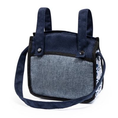 Image showing  Dolls: Pram Neo Vario - Blue, Grey, White - Includes Shoulder Bag, Fits Dolls Up to 20.5 in., 18481AB