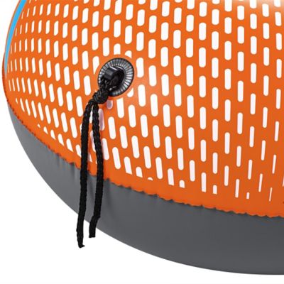 Image showing  Kondor 1000 Raft - 4 ft.11 in. x 33 in. - Kids & Teens, Orange & Blue, 120 lb. Weight Capacity, 61136E