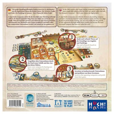 Image showing  East India Companies - Strategy Board Game, High Seas Trading Company Game Set, 360