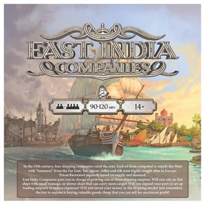 Image showing  East India Companies - Strategy Board Game, High Seas Trading Company Game Set, 360