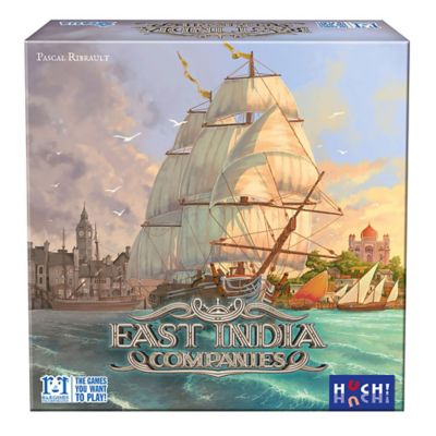 Image showing 6 th R & R Games East India Companies - Strategy Board Game, High Seas Trading Company Game Set, 360
