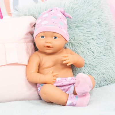 Image showing 6 th Bayer Design Dolls: New Born Baby - Pink, Sheep - with Outfit & Accessories, 15 in. (38Cm), 93600AA