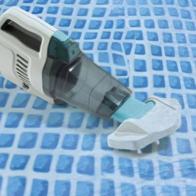 Image showing  Pool Vacuum - (28627E) Pool Cleaning Accessory, Includes 110 in. Lightweight Aluminum Pole