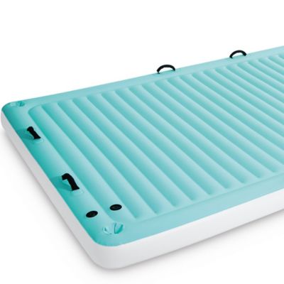Image showing  Floating Water Lounge - (56289Ep) Teal & White Water & Pool Float, 56289EP