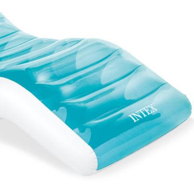 Image showing  Splash Lounge - (56874Ep) Teal & White Water & Pool Float, 56874EP