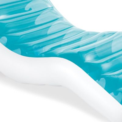 Image showing  Splash Lounge - (56874Ep) Teal & White Water & Pool Float, 56874EP