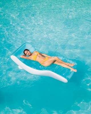 Image showing 5 th Intex Splash Lounge - (56874Ep) Teal & White Water & Pool Float, 56874EP