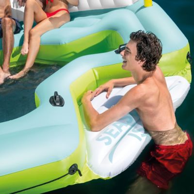 Image showing  Seascape Island - Inflatable Relaxation Island Float (57273Ep), 57273EP