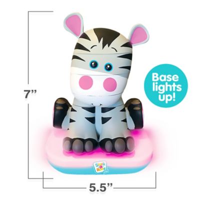 Image showing  Baby Zebra - Lights & Sounds, Ages 12+ Months, 5 pc. Stacking Animal Tower, 60002