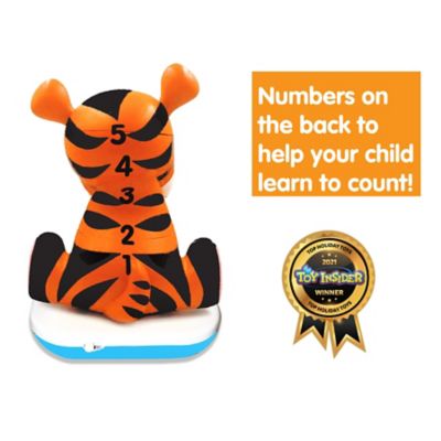Image showing  Baby Tiger - Lights & Sounds, Ages 12+ Months, 5 pc. Stacking Animal Tower, 60003