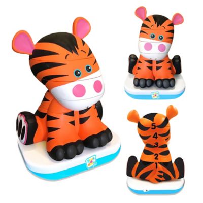 Image showing  Baby Tiger - Lights & Sounds, Ages 12+ Months, 5 pc. Stacking Animal Tower, 60003