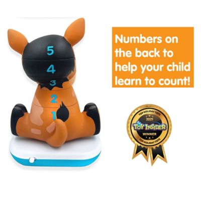 Image showing  5 pc. Baby Horse Stacking Animal Tower Toy with Lights and Sounds, Ages 12 Months and Up