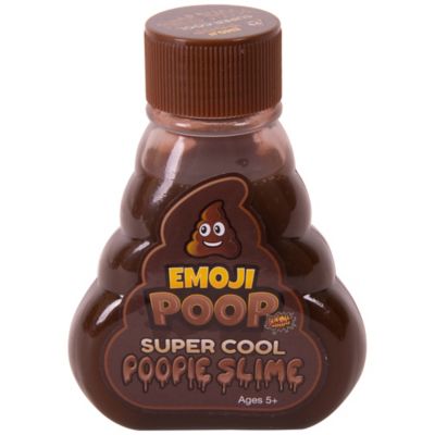 Image showing 6 th Super Cool Slime Emoji Poop Slime Set, 5 oz. Bottles, Non-Toxic Poopie Slime in Everyone's Favorite Emoji, 3-Pack