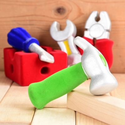 Image showing  Pretend Play Tool Set (4 pc. Set with Caddy) - 18 Months & Up, RBB-20191