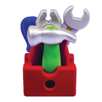 Image showing 7 th Rubbabu Pretend Play Tool Set (4 pc. Set with Caddy) - 18 Months & Up, RBB-20191