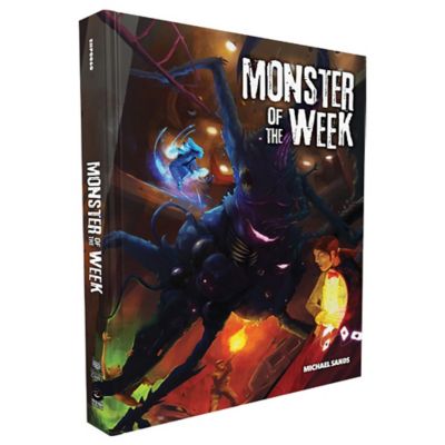 Evil Hat Productions Monster of the Week: Hardcover Edition - Rpg Book for 3-5 People, Supernatural Mysteries