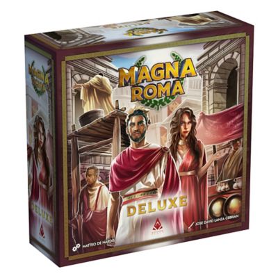 Archona Games Magna Roma: Deluxe - Tile Placement Board Game Ages 13+, 1-4 Players