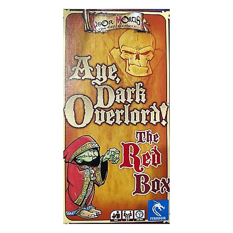 Pendragon Game Studio Aye, Dark Overlord! the Red Box - Card Game, for 4-7 Players, 30-60 Minute Playing Time, Ages 14+, PG503