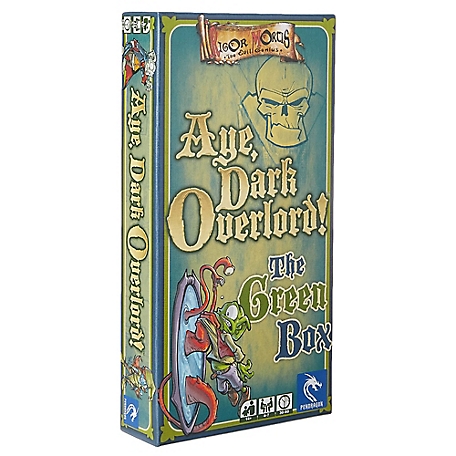 Pendragon Game Studio Aye, Dark Overlord! the Green Box - Card Game, for 4-7 Players, 30-60 Minute Playing Time, Ages 14+, PG504