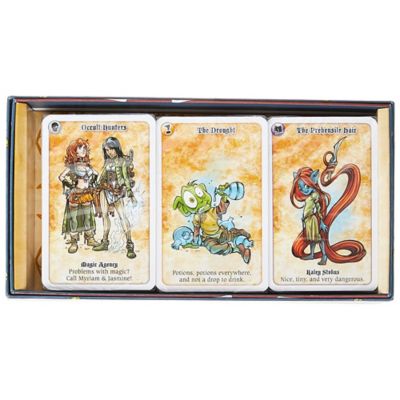 Image showing  Aye, Dark Overlord! the Green Box - Card Game, for 4-7 Players, 30-60 Minute Playing Time, Ages 14+, PG504