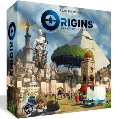 The City of Games Origins: First Builders - City Building Game, Board & Dice, Ages 14+, 1-4 Players, BND0058