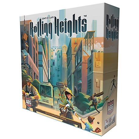 Alderac Entertainment Group Rolling Heights - Alderac Entertainment Group Board Game, 2-4 Players, 60+ Minutes, AEG 7085