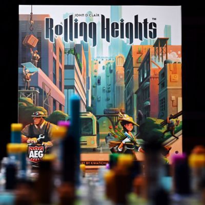 Image showing 8 th Alderac Entertainment Group Rolling Heights - Alderac Entertainment Group Board Game, 2-4 Players, 60+ Minutes, AEG 7085