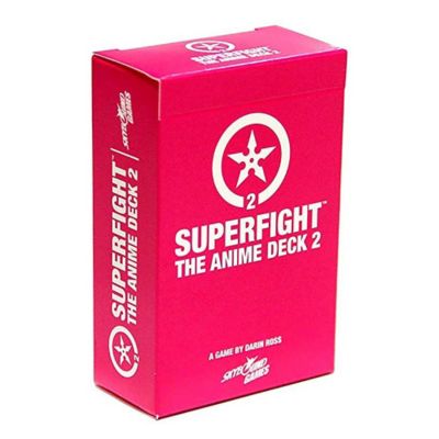 Superfight The Anime Deck 2 - 100 Themed Cards for the Game of Absurd Arguments, 3+ Players, Ages 8+, 1021