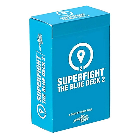 TARVOS Superfight: the Blue Deck 2 - Includes 100 Location Cards for the Game of Absurd Arguments, 3+ Players, Ages 8+, 3125