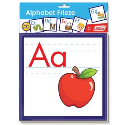 Junior Learning Alphabet Frieze - Print: , the Science of Reading Supplementary Resource Wall Border