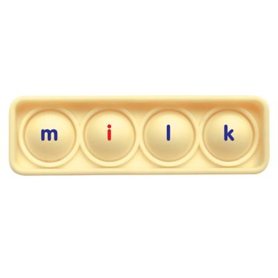 Image showing  Ccvc Bubble Boards: Pop and Learn, Covers Common Words with Blend Beginning and Blend Ending