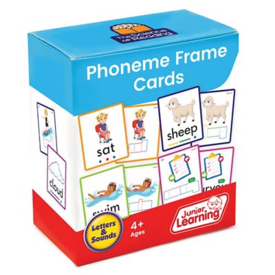 Junior Learning Phoneme Frame Flashcards: the Science of Reading Supplementary Resources