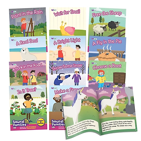 Junior Learning Decodable Readers Sound Families Long Vowel Fiction Phase 5.5, BB142