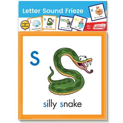 Junior Learning Letter Sound Frieze - Print: , the Science of Reading Supplementary Resources Wall Border