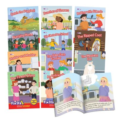 Junior Learning Decodable Readers Fix Its Suffixes Fiction Phase 6, BB145