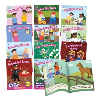 Junior Learning Decodable Readers Sound Families Consonants Fiction Phase 5.5, BB143