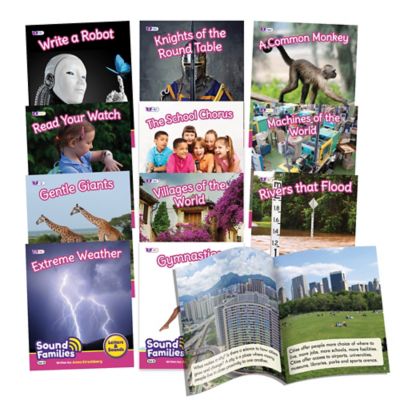 Junior Learning Decodable Readers, Sound Families Consonants Non-Fiction Phase 5.5, BB147