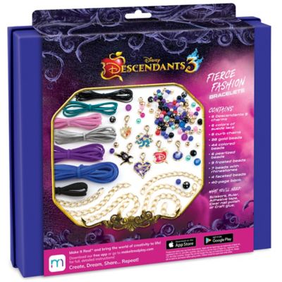 Image showing  Descendants 3: Fierce Fashion Bracelets Kit - Create 8 Stunning Disney Charm Bracelets, 4223