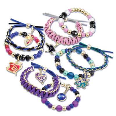 Image showing 7 th Disney Descendants 3: Fierce Fashion Bracelets Kit - Create 8 Stunning Disney Charm Bracelets, 4223
