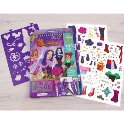 Image showing  Descendants Royal Wedding Fashion Design Sketchbook - Make It Real, Includes 183 Stickers & Stencils, 4209