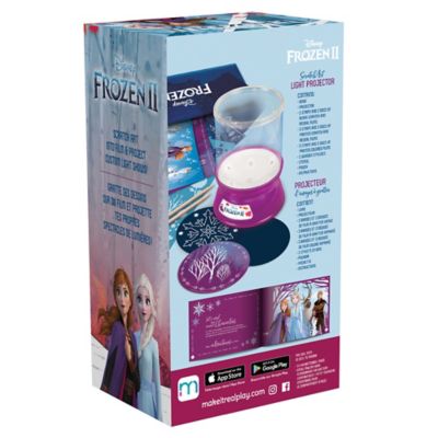 Image showing  Frozen II Scratch Art Light Projector, Make It Real, Design Your Own Light Show