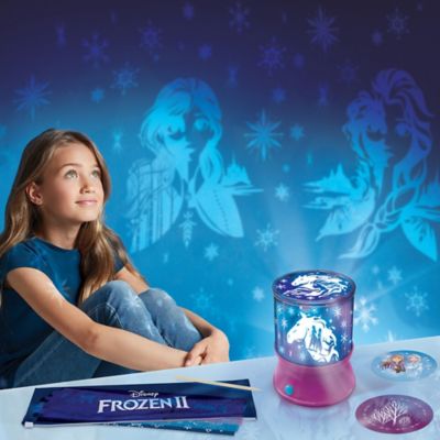 Image showing 6 th Disney Frozen II Scratch Art Light Projector, Make It Real, Design Your Own Light Show