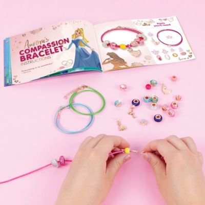 Image showing 4 th Disney Princess Royal Jewels and Gems Bracelet Kit, Create 3 Stunning Princess Bracelets, Make It Real, 26 pc.