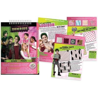 Image showing 6 th Disney Fashion Design Sketchbook - Make It Real, Includes 90 Stickers & Stencils, 4206