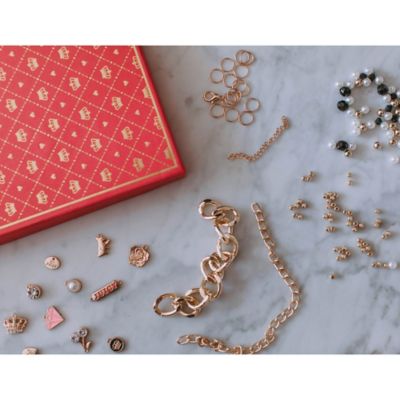 Image showing  Chains & Charms Kit, Create 5 Unique Bracelets, Make It Real, 138 pc.