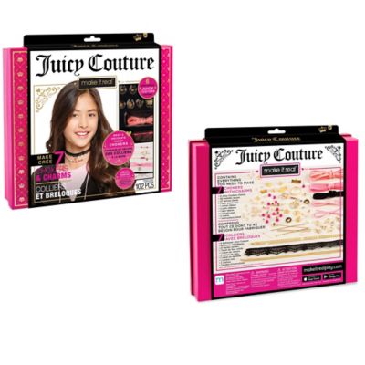 Image showing 6 th Juicy Couture Chokers and Charms Kit, Create 7 Unique Necklaces, Make It Real, 102 pc.
