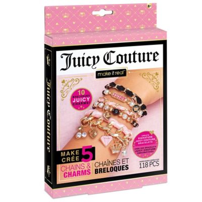 Juicy Couture Mini Chains & Charms Kit - Create 5 Unique Bracelets, Make It Real, 118 pc., 4431